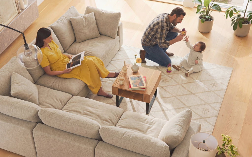 Cloud Couch Luxe 3-Seater Modular | Beige