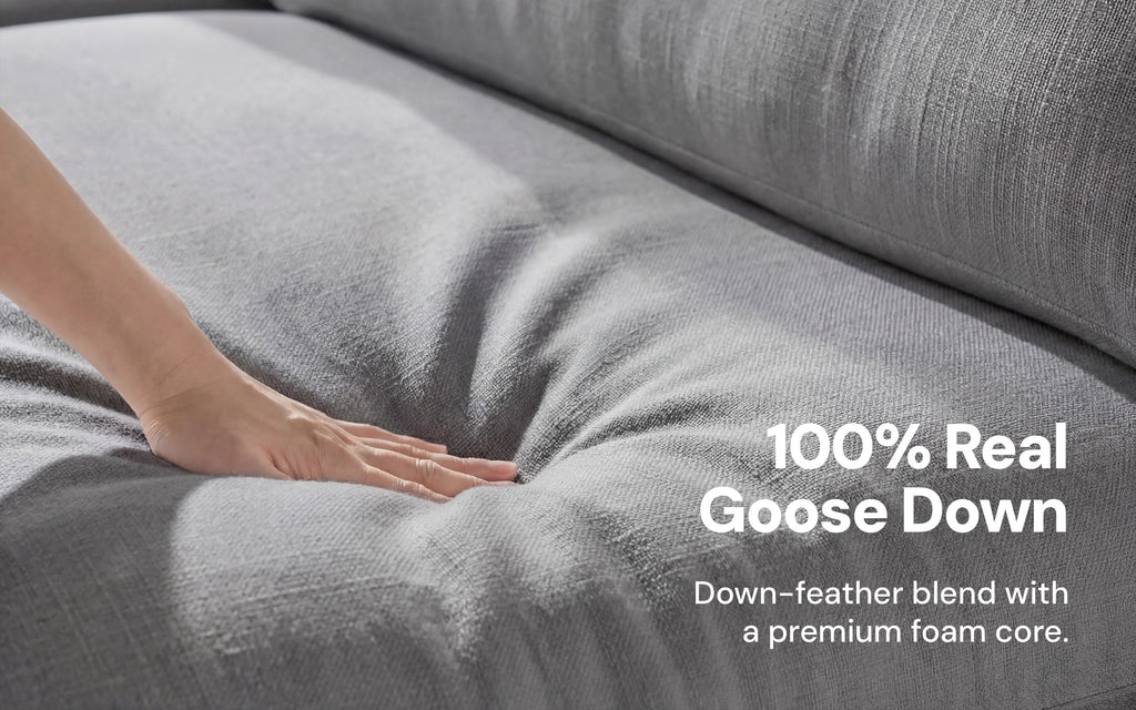 Cloud Couch Luxe Corner Modular Seater | Gray