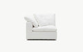 Cloud Couch Luxe Right Armrest Modular Seater | White