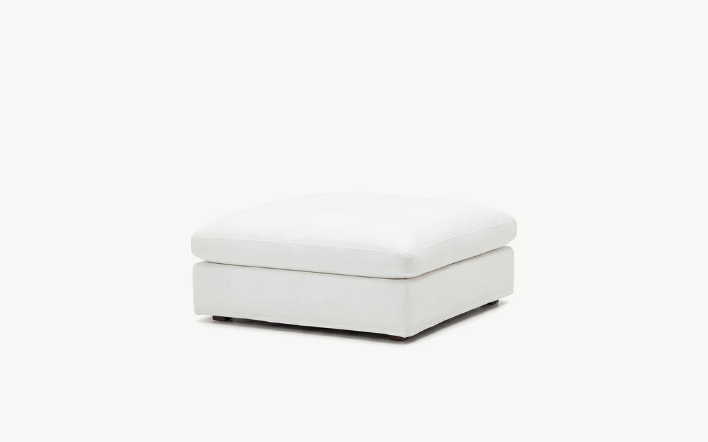 Cloud Couch Luxe Ottoman Modular Seater | White