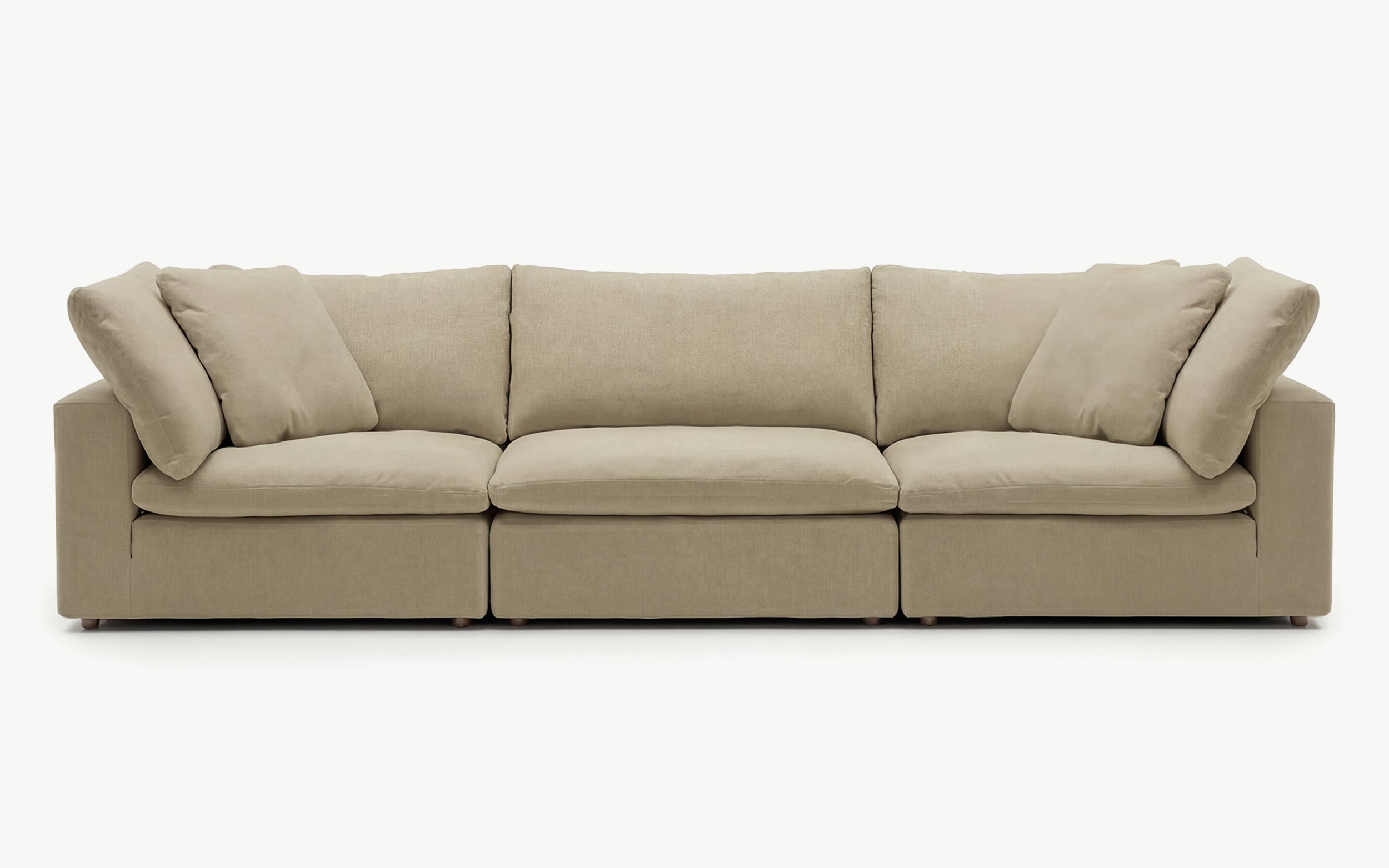 Cloud Couch Luxe 3-Seater Modular | Beige
