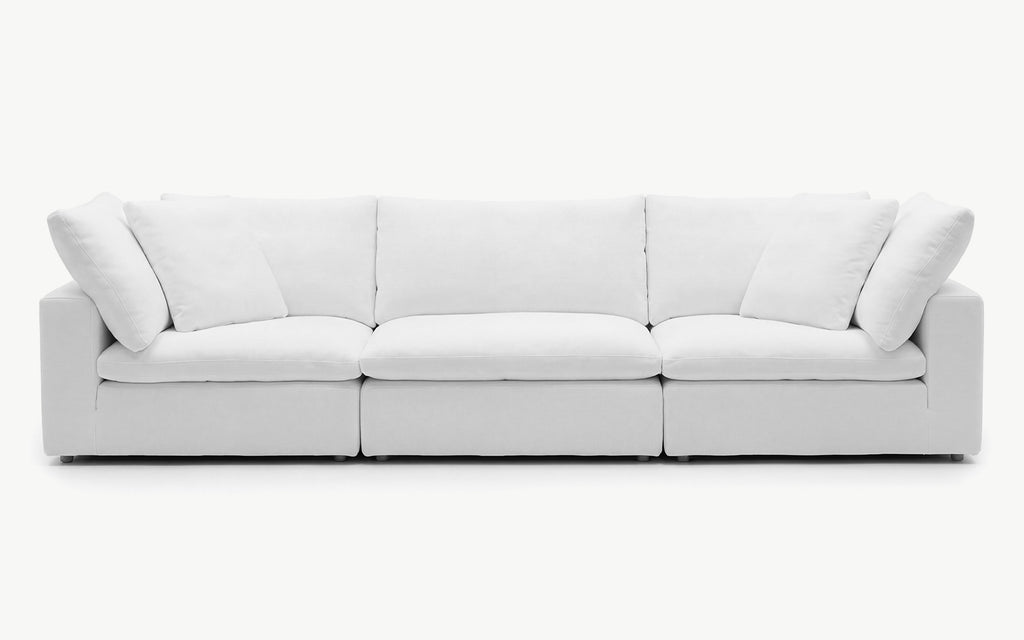 Cloud Couch Luxe 3-Seater Modular | White