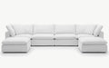 Cloud Couch Luxe 6-Seater Modular Sectional | White