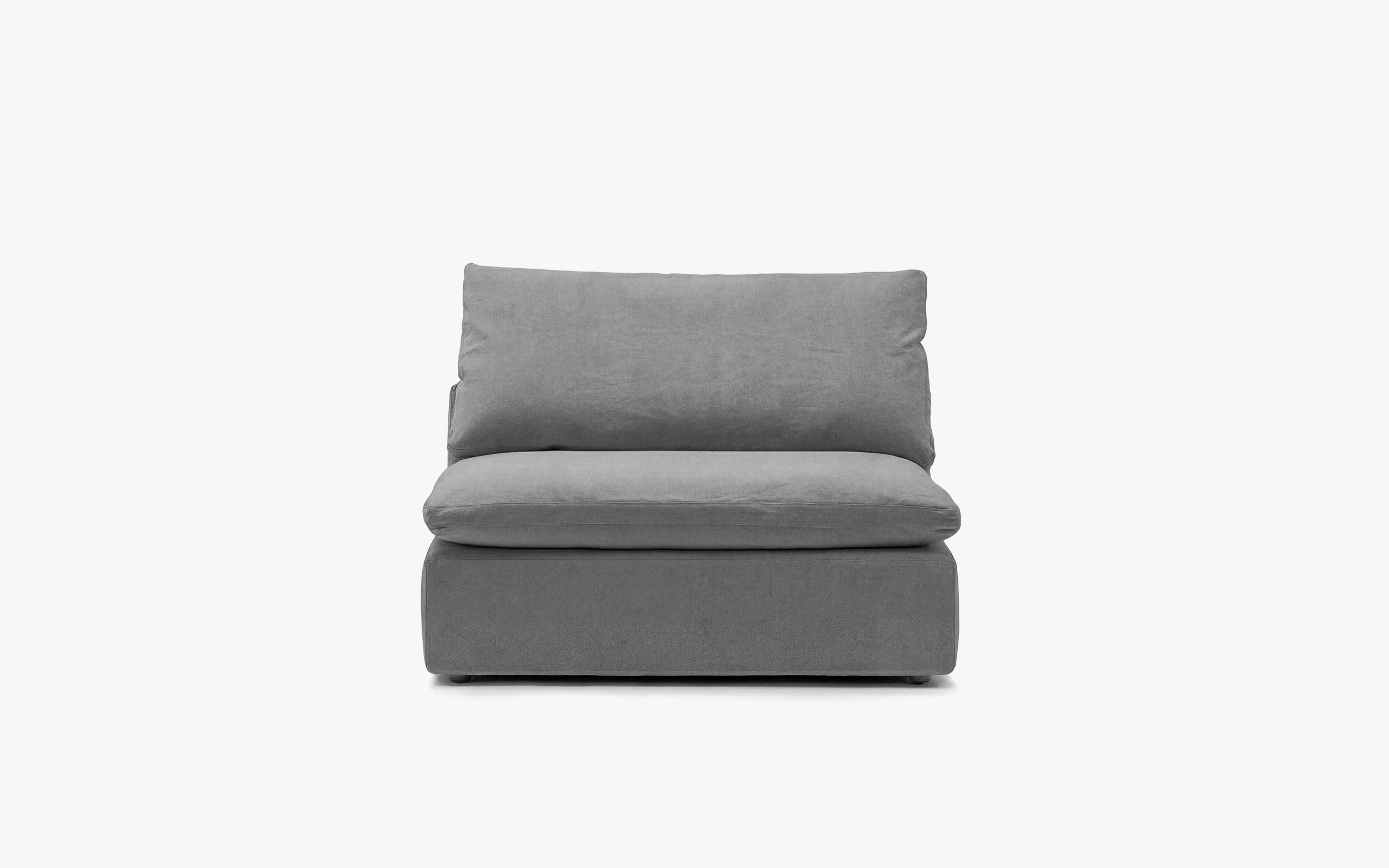 Cloud Couch Luxe 4-Seater Modular Sectional | Gray