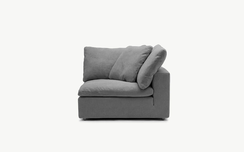 Cloud Couch Luxe 5-Seater Modular Corner Sectional | Gray
