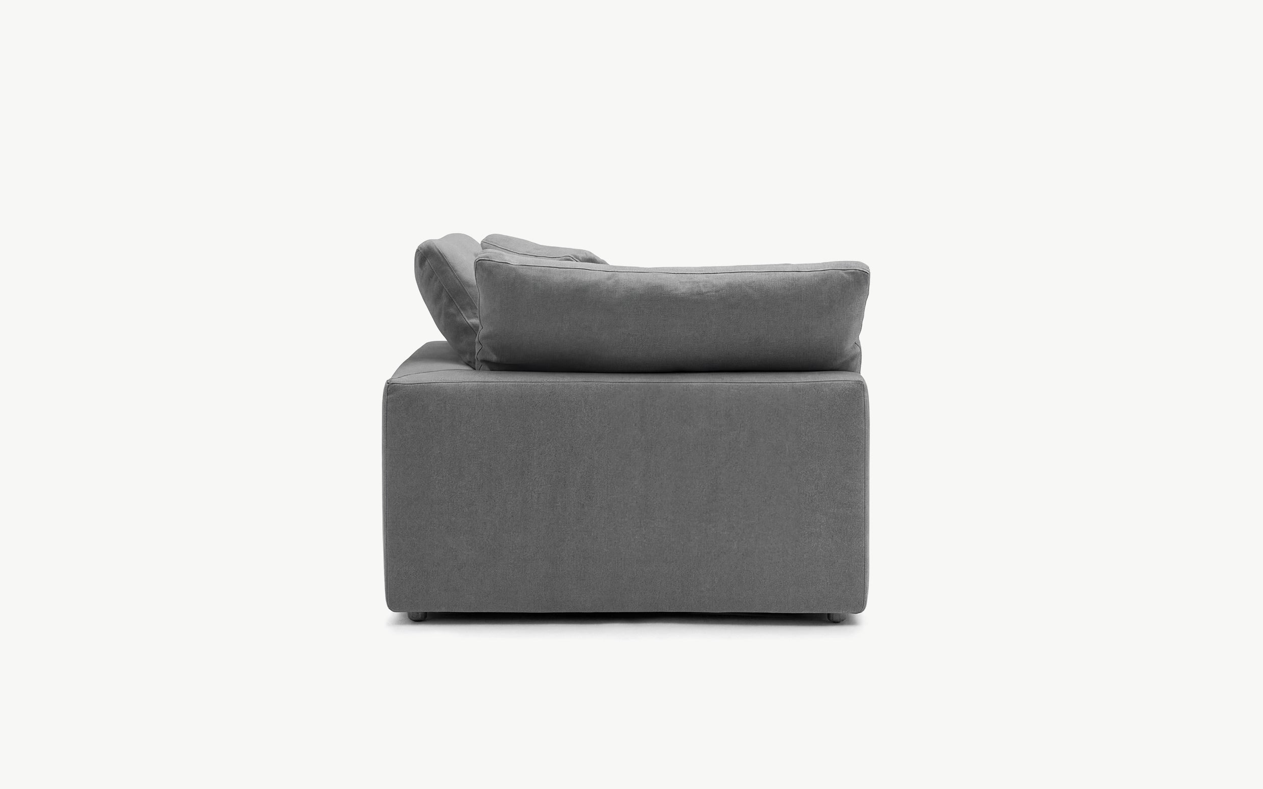 Cloud Couch Luxe Corner Modular Seater | Gray
