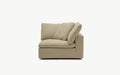 Cloud Couch Luxe Left Armrest Modular Seater | Beige