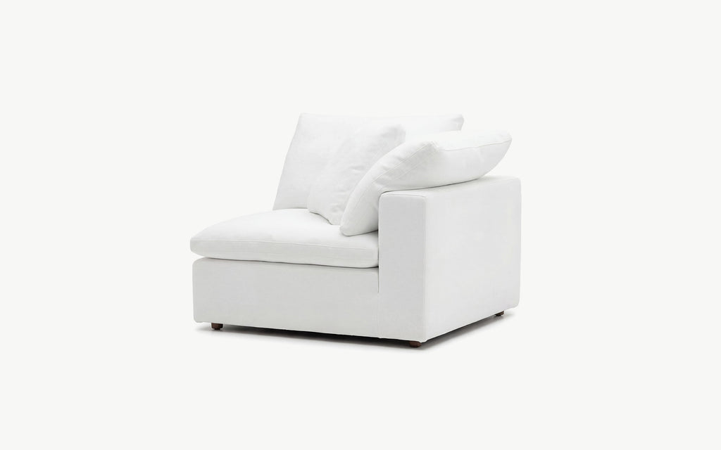 Cloud Couch Luxe 5-Seater Modular Sectional | White