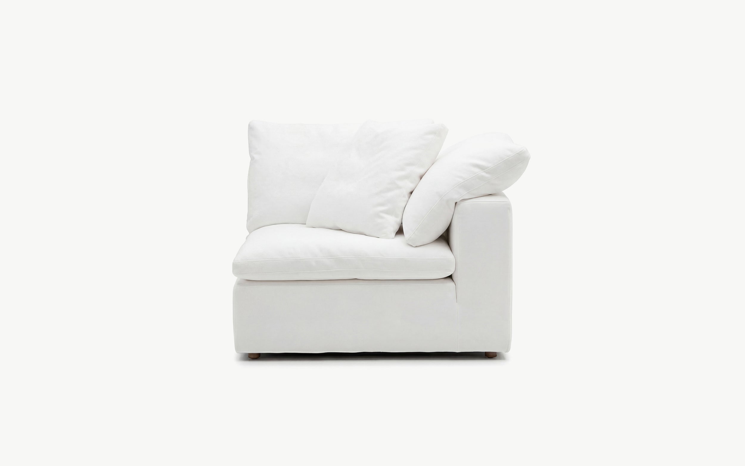 Cloud Couch Luxe 6-Seater Modular Sectional | White