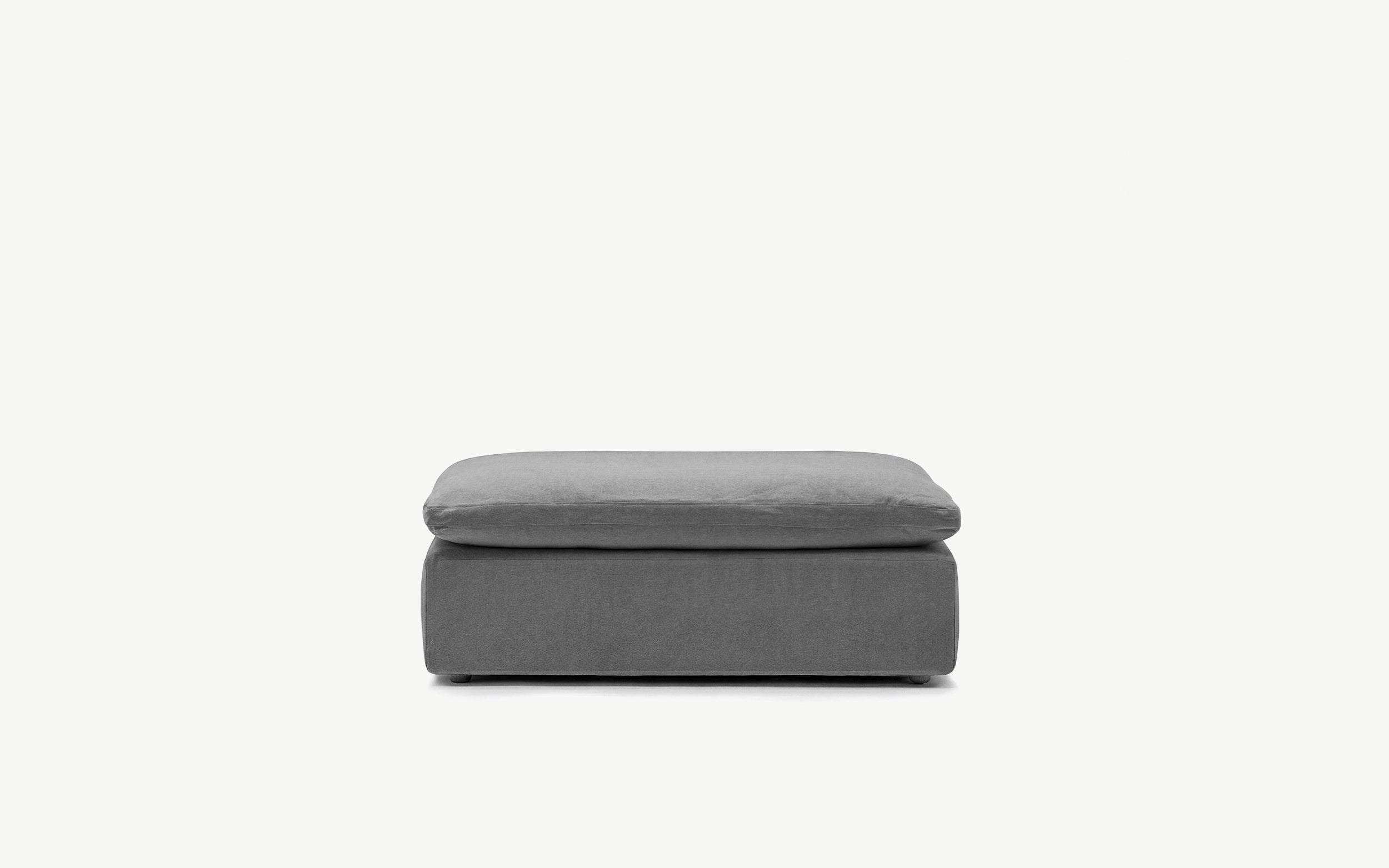 Cloud Couch Luxe Ottoman Modular Seater | Gray
