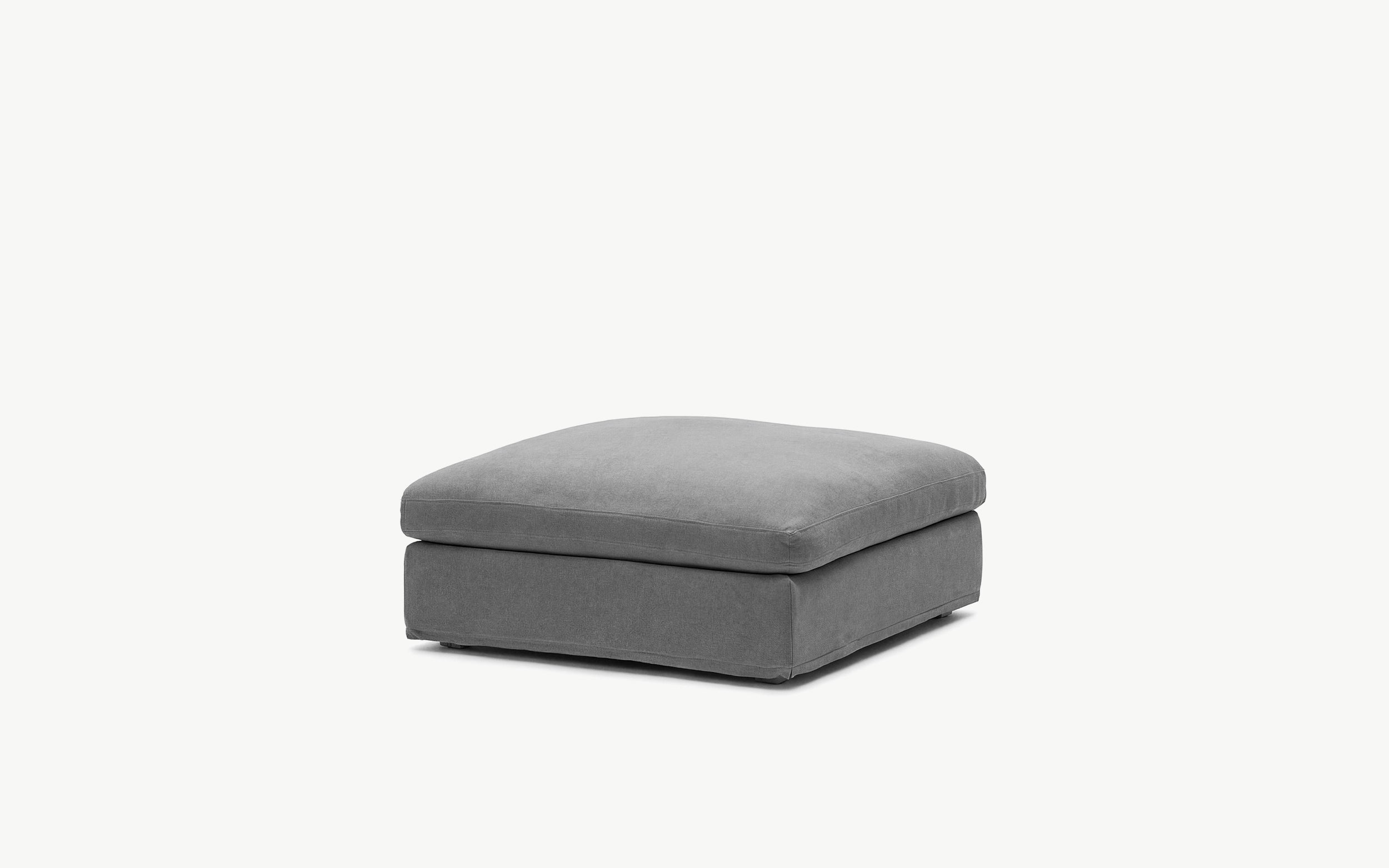 Cloud Couch Luxe Ottoman Modular Seater | Gray