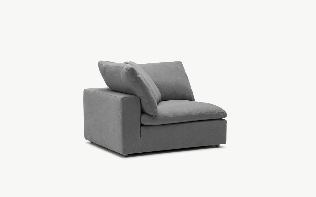 Cloud Couch Luxe 5-Seater Modular Corner Sectional | Gray