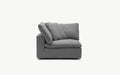 Cloud Couch Luxe Right Armrest Modular Seater | Gray
