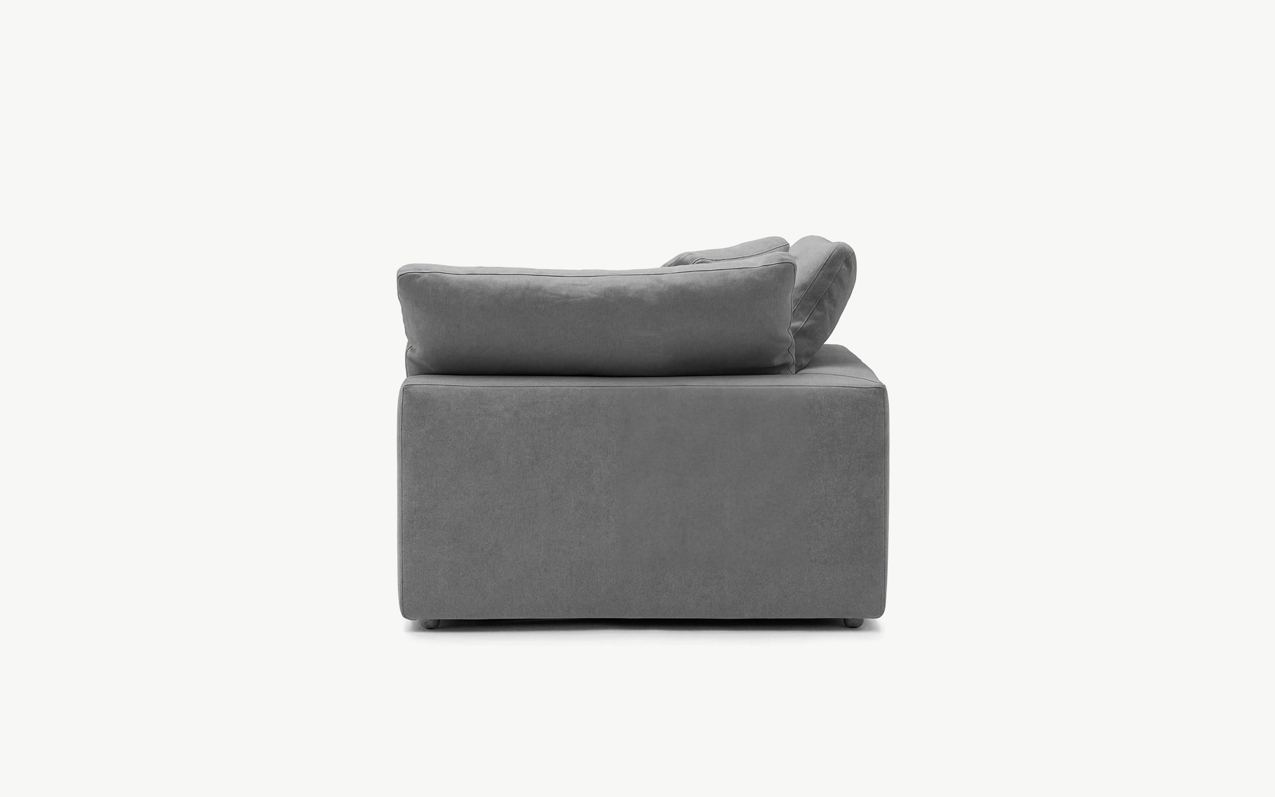 Cloud Couch Luxe Corner Modular Seater | Gray